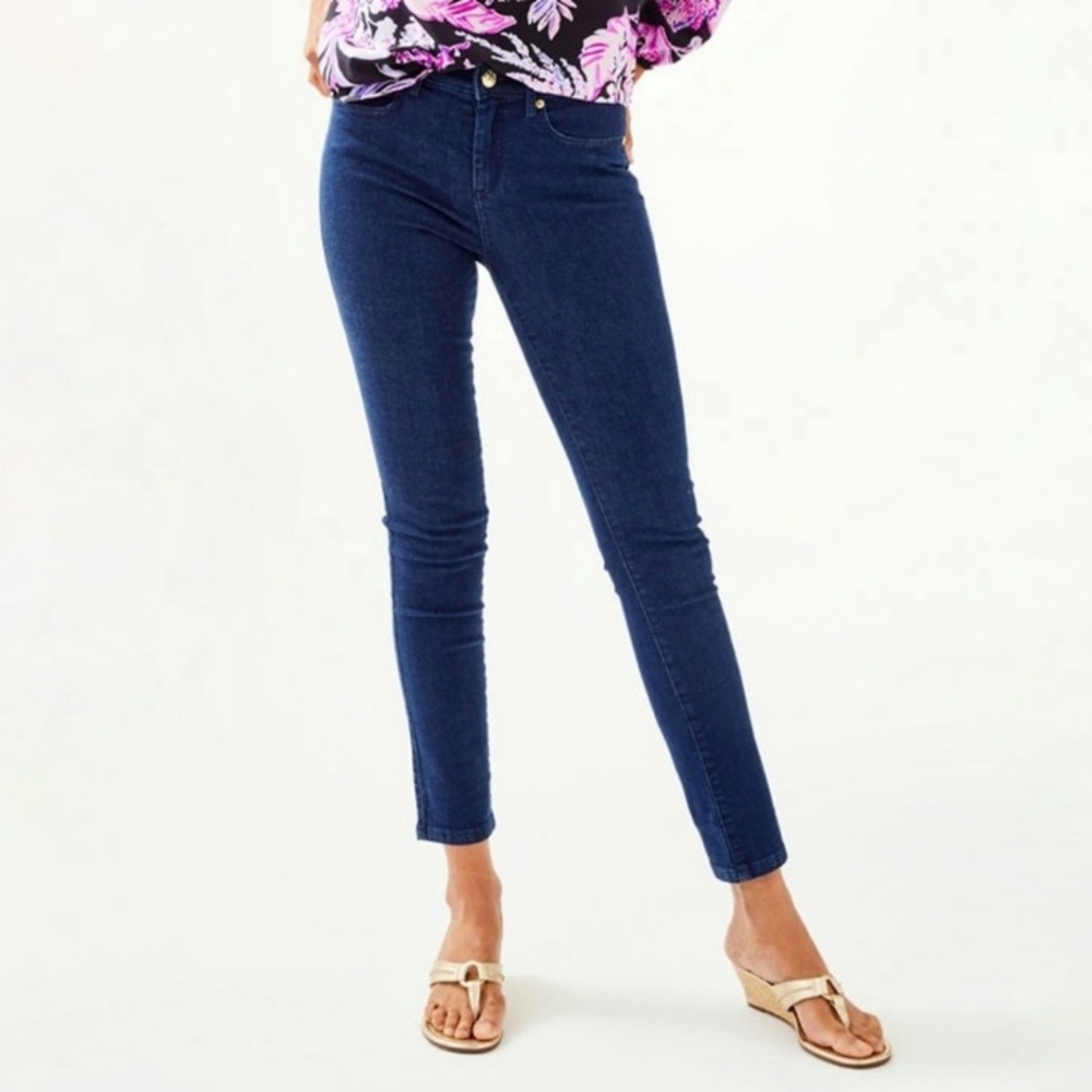 Lilly Pulitzer South Ocean High Rise Skinny Jeans